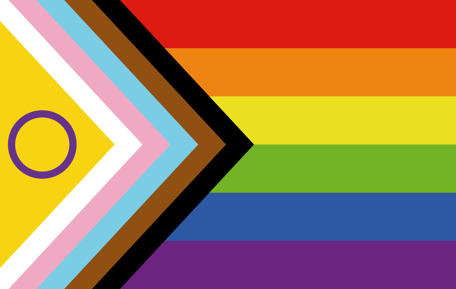 Progress Pride flag